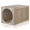 Premium Tunnel Scratcher with Free Silvervine Catnip Ball, Aspen Grey (pre-order ships 8/31)