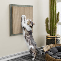 Square Wall Cat Scratcher, London Grey (pre-order ships 8/31)