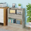 Vinyl Record Shelf and Bookshelf, Aspen Grey (5 units left!)