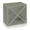 Porto 12-Bottle Wine Rack, London Grey (1 unit left!)