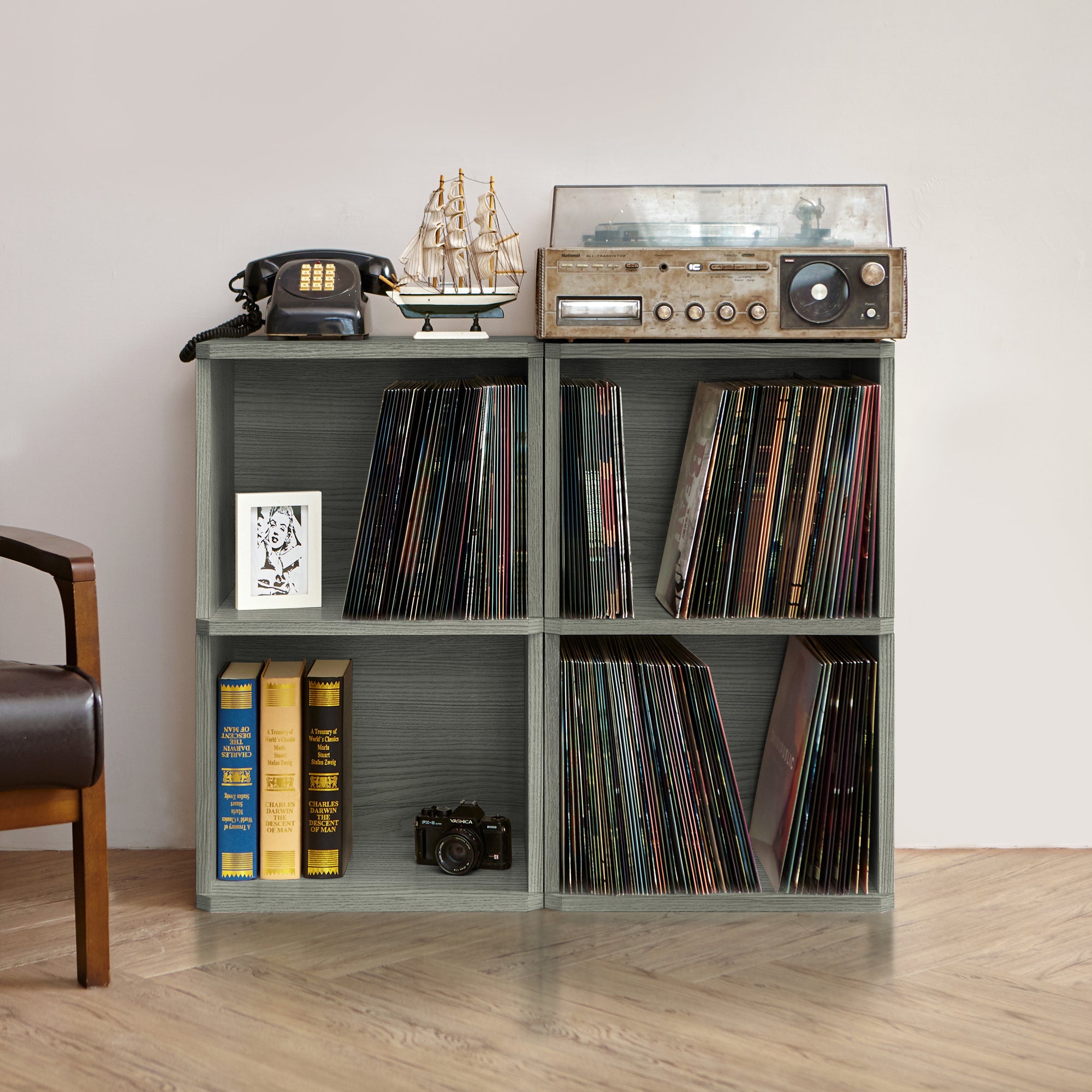 Vinyl Record Storage: 9 Stylish Small-Space Solutions