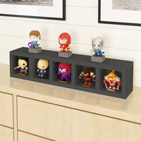 Figures Display Cubby, Charcoal Black