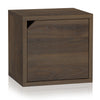 Stack Cube with Door, Royal Walnut (pre-order ships 8/31)