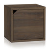Stack Cube with Door, Royal Walnut