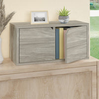 Stack Rectangle with Door, Aspen Grey (New Color) (pre-order ships 8/31)