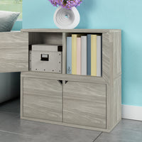Stack Rectangle with Door, Aspen Grey (New Color) (pre-order ships 8/31)
