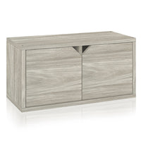 Stack Rectangle with Door, Aspen Grey (New Color) (pre-order ships 8/31)
