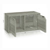 Stack Rectangle with Door, London Grey (New Color) (1 unit left!))