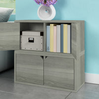 Stack Rectangle with Door, London Grey (New Color) (1 unit left!))