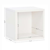 Stack Open Cube, White
