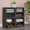 Stack Cube with Shelf, Charcoal Black (pre-order ships 8/31)