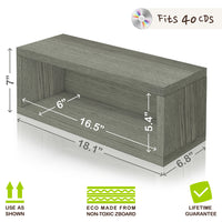 CD Rack, Grey (pre-order ships 8/31)