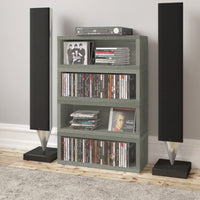 CD Rack, Grey (pre-order ships 6/24)