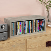 Memphis Stackable CD Rack, Aspen Grey (pre-order ships 8/31)