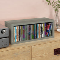 Memphis Stackable CD Rack, London Grey (2 units left!)