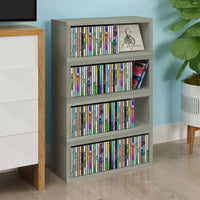 Memphis Stackable CD Rack, London Grey (2 units left!)