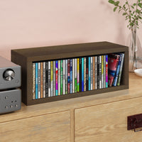 Memphis Stackable CD Rack, Royal Walnut (1 unit left!)