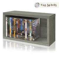 DVD / Game Storage Rack, Grey (pre-order ships 8/31)