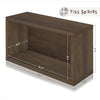 Austin Stackable DVD Rack, Royal Walnut (pre-order ships 8/31)