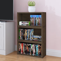 Austin Stackable DVD Rack, Royal Walnut (pre-order ships 8/31)