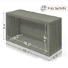 DVD / Game Storage Rack, Grey (pre-order ships 8/31)