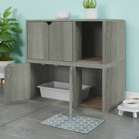 Katville Litter Box Enclosure, London Grey (New Color) (6 units left!)