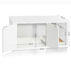 Katville Litter Box Enclosure, White (New Color) (pre-order ships 8/31)