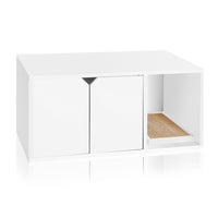 Katville Litter Box Enclosure, White (New Color) (pre-order ships 8/31)