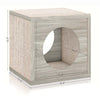 Katsquare Cube Scratching Post, Aspen Grey
