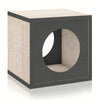 Katsquare Cube Scratching Post, Charcoal Black (pre-order ships 7/31)