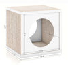 Katsquare Cube Scratching Post, White (pre-order ships 8/31)