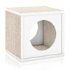 Katsquare Cube Scratching Post, White
