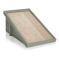 Katzone Scratching Ramp with Free Silvervine Catnip, London Grey