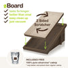 Katzone Scratching Ramp with Free Silvervine Catnip, Royal Walnut (pre-order ships 8/31)