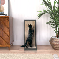 Katrise Standing Cat Scratcher, Charcoal Black (pre-order ships 8/31)