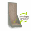 Katrise Standing Cat Scratcher, London Grey (pre-order ships 8/31)