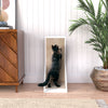 Katrise Standing Cat Scratcher, White (pre-order ships 8/31)