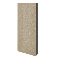 Katwall Wall Scratching Post with Free Silvervine Catnip, Charcoal Black (pre-order ships 7/31)