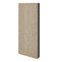 Katwall Wall Scratching Post with Free Silvervine Catnip, Charcoal Black (pre-order ships 3/25)