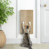 Premium Wall Cat Scratcher 2 Pack with Free Silvervine Catnip, Charcoal Black