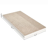 Katland Simple Cat Scratcher with Free Silvervine Catnip, White (Refill for incline scratcher & litter box) (pre-order ships 7/31)