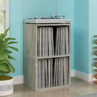 Marley 2-Shelf Vinyl Record Storage, Aspen Grey (pre-order ships 8/31)