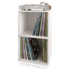 Marley 2-Shelf Vinyl Record Storage, White