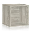 Dylan Single Cube Vinyl Record Storage, Aspen Grey (New Color) (pre-order ships 12/30)