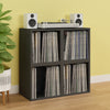 Dylan Single Cube Vinyl Record Storage, Charcoal Black (New Color) (pre-order ships 8/31)