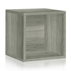 Dylan Single Cube Vinyl Record Storage, London Grey (New Color) (pre-order ships 8/31)
