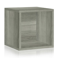 Dylan Single Cube Vinyl Record Storage, London Grey (New Color) (pre-order ships 8/31)