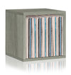 Dylan Single Cube Vinyl Record Storage, London Grey (New Color) (pre-order ships 8/31)