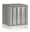 Dylan Single Cube Vinyl Record Storage, London Grey (New Color) (3 units left!)