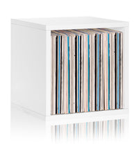 Dylan Single Cube Vinyl Record Storage, White (New Color) (1 unit left!)